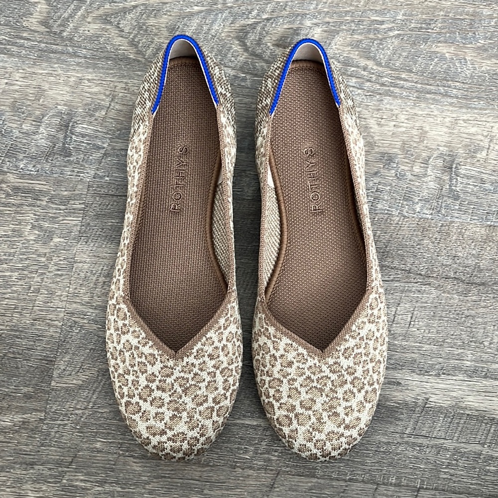 Rothy’s The Flat Portobello Spot Women’s Size 10